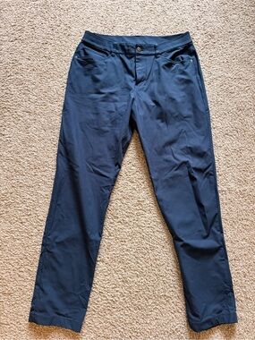 lululemon athletica Men's Dark Navy Stretch Chinos